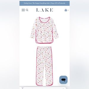 LAKE Women's Christmas pajamas